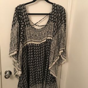 Free People Dresses - Black and white FreePeople boho dress Free People Dresses - Black and white FreePeople boho dress